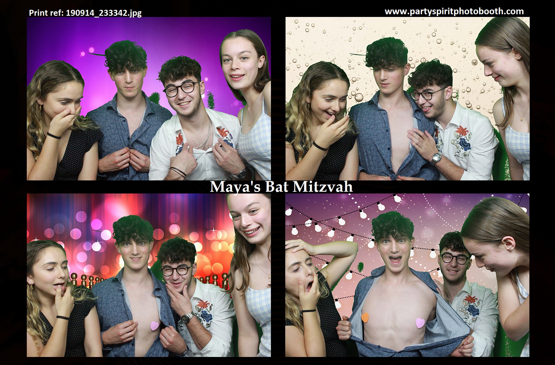 Maya's Bat Mitzvah | View more photos from the event at gallery.partyspiritphotobooth.com/u/PartySpiritPhotoBooth/Mayas-Bat-Mitzvah